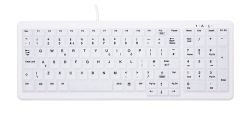 CHERRY AK-C7000 keyboard Medical USB QWERTY UK English White CHERRY AK-C7000 keyboard Medical USB QWERTY UK English White
